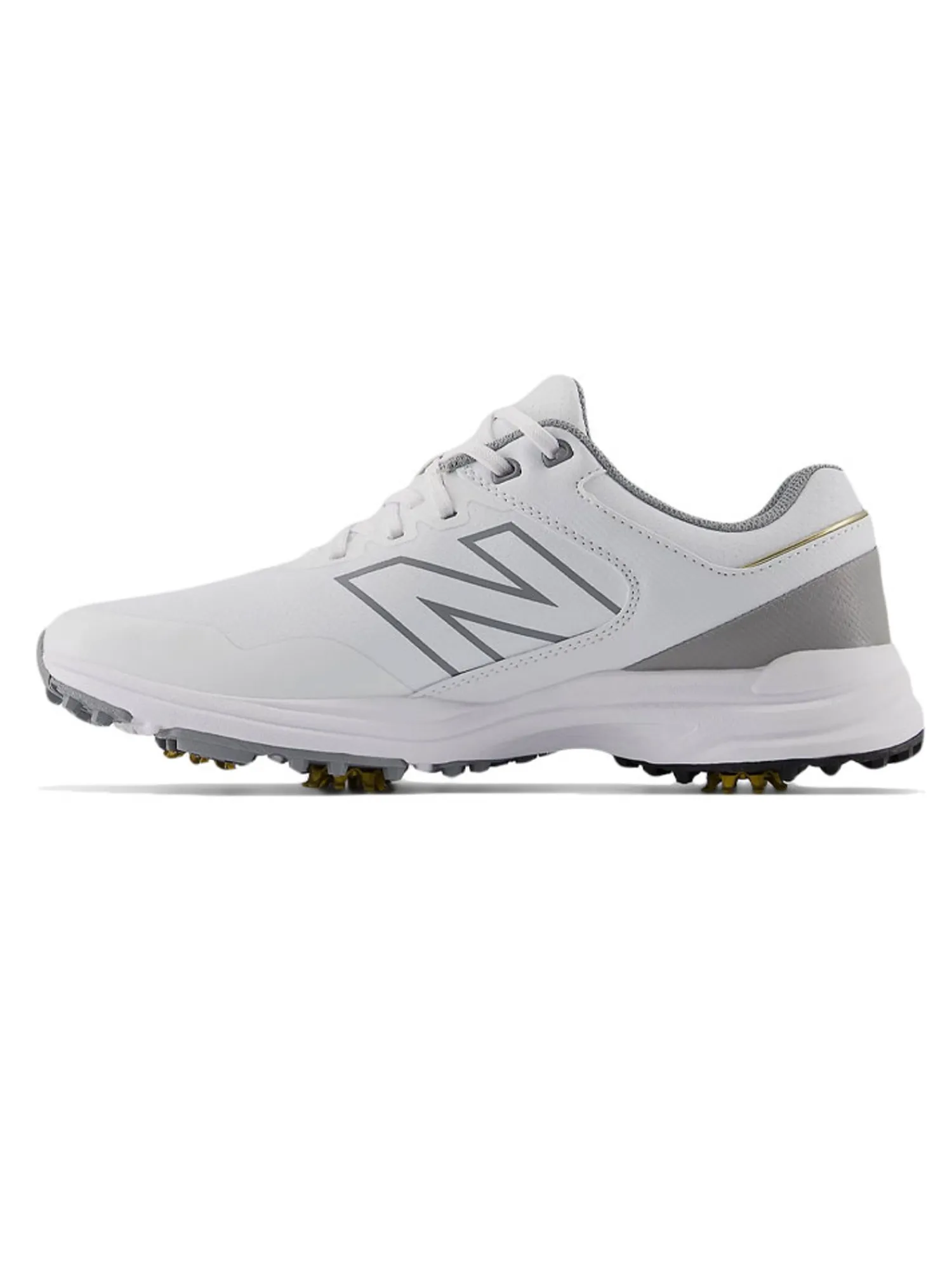 New Balance Mens Golf Shoes|Brighton v2 Golf Shoes - White/Grey