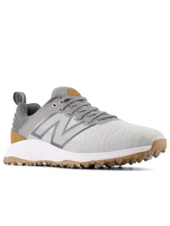 New Balance Mens Golf Shoes|Fresh Foam Contend v2 Golf Shoes - Grey/Charcoal