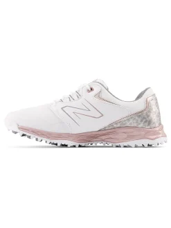 New Balance Clearance Shoes|Women's Fresh Foam Links SL V2 Golf Shoes - White/Rose Gold