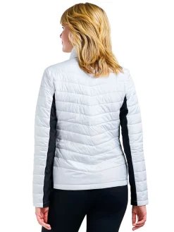Nivo Jumpers|Women's Genevieve Full Zip Jacket - White