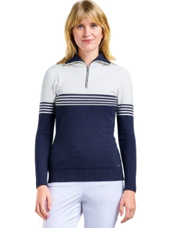 Nivo Jumpers|Women's Greta Sweater - Navy