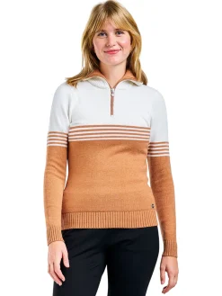 Nivo Jumpers|Women's Greta Sweater - Camel