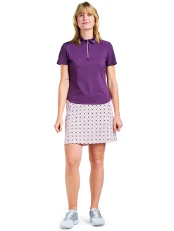 Nivo Shirts|Women's Naila II Polo - Plum