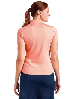 Nivo Shirts|Women's Naila II Polo - Coral Reef