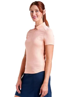 Nivo Shirts|Women's Naila II Polo - Coral Reef