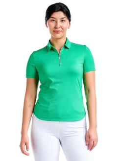 Nivo Shirts|Women's Naila II Short Sleeve Polo - Classic Green