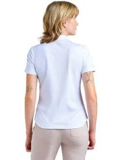 Nivo Shirts|Women's Naila II Short Sleeve Polo - White