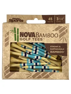 Pride Golf Tee Tees|Nova Bamboo Striped Golf Tees - 3.25"