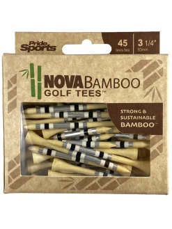 Pride Golf Tee Tees|Nova Bamboo Striped Golf Tees - 3.25