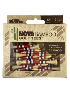 Pride Golf Tee Tees|Nova Bamboo Striped Golf Tees - 2.75