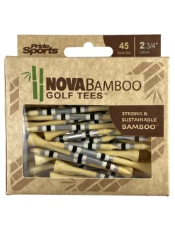 Pride Golf Tee Tees|Nova Bamboo Striped Golf Tees - 2.75