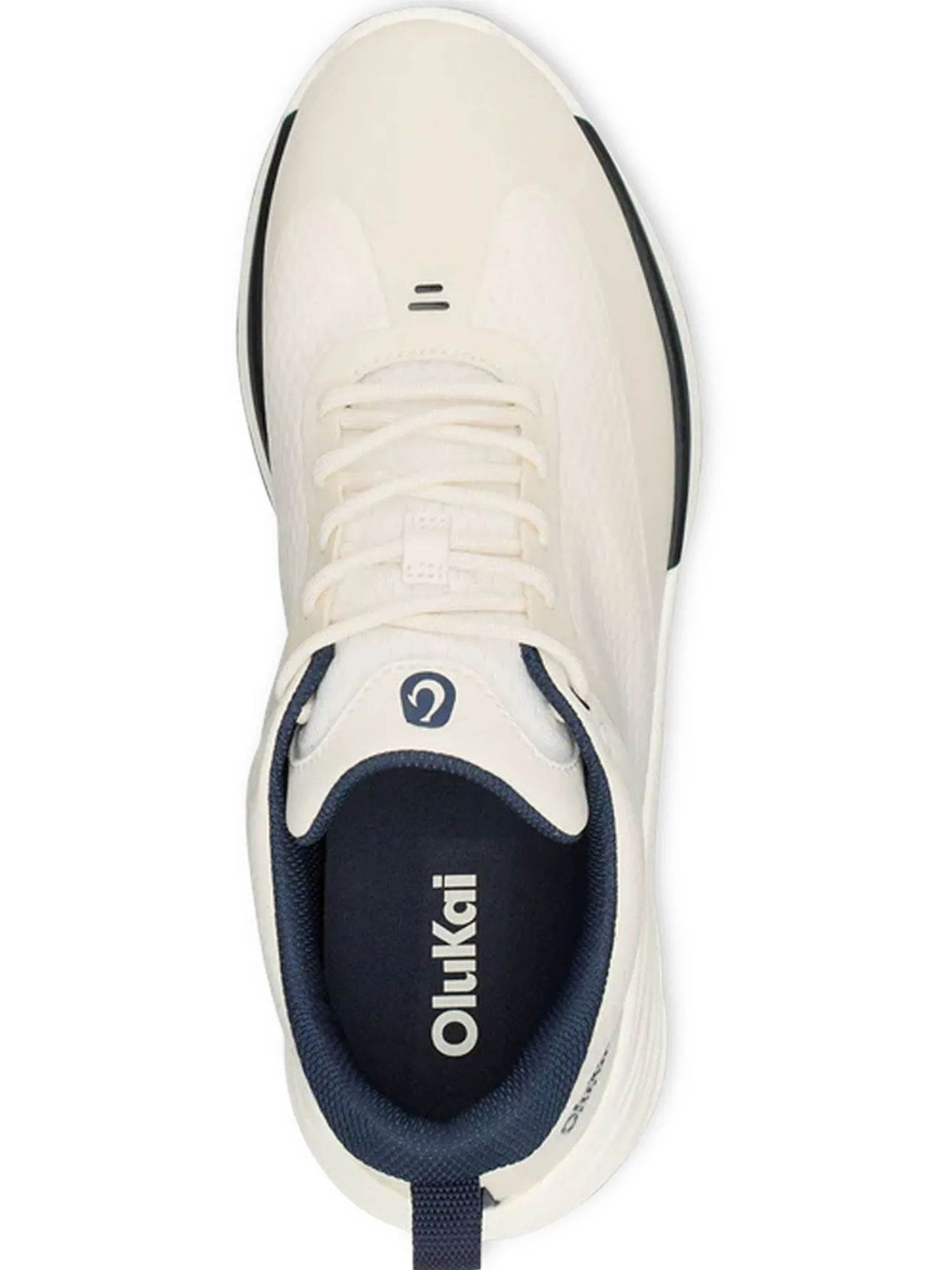 OluKai Mens Golf Shoes|Mākena Golf Shoes - White Sand/White Sand