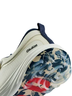 OluKai Mens Golf Shoes|Mākena Golf Shoes - White Sand/White Sand