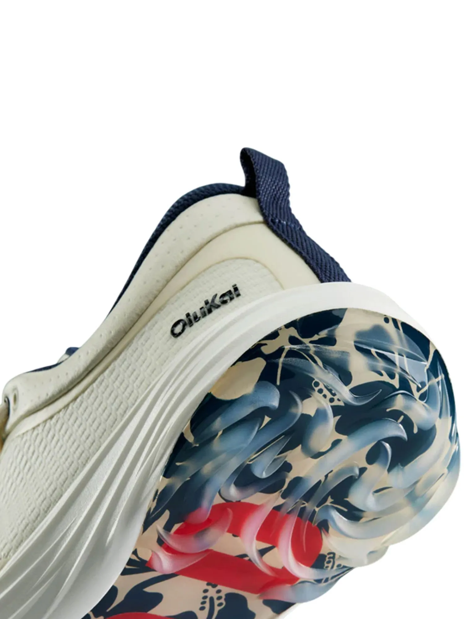 OluKai Mens Golf Shoes|Mākena Golf Shoes - White Sand/White Sand