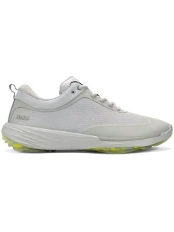 OluKai Mens Golf Shoes|Mākena Golf Shoes - Sterling/Sterling