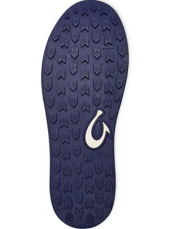 OluKai Mens Golf Shoes|Wai‘alae Golf Shoes - White/White