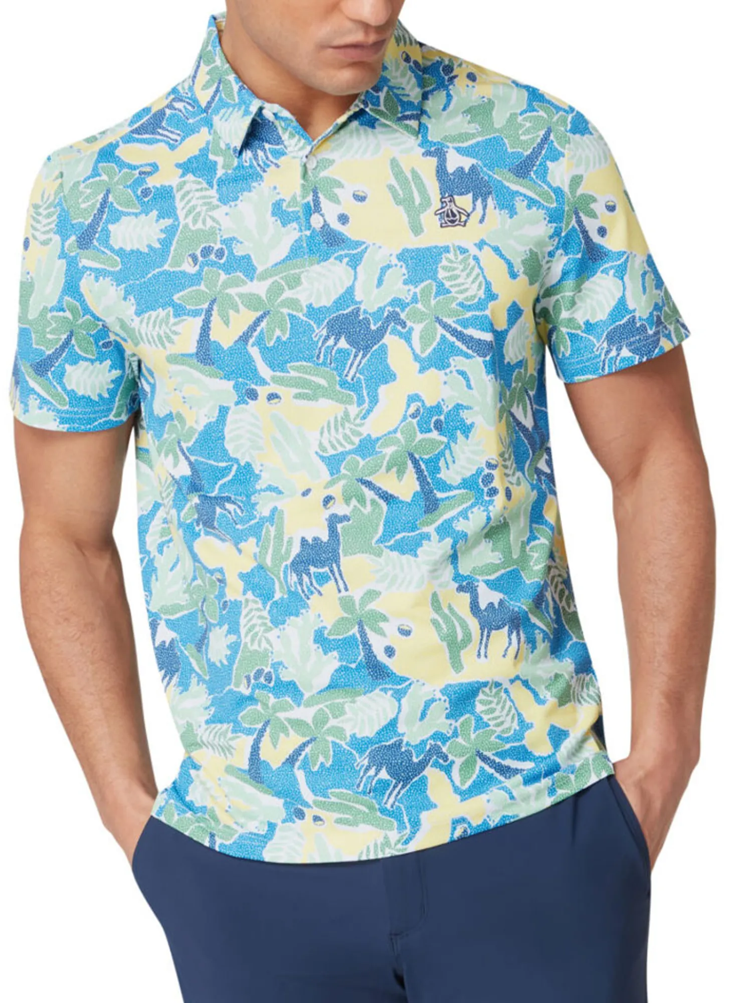 Original Penguin Shirts|Ibiza Earl Polo - Bright White