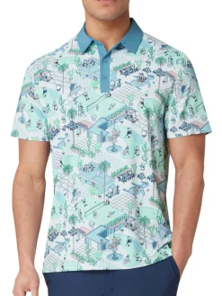 Original Penguin Shirts|Palm Spring Polo - Bright White