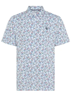 Original Penguin Shirts|Pete N' The Ocean Polo - Bright White