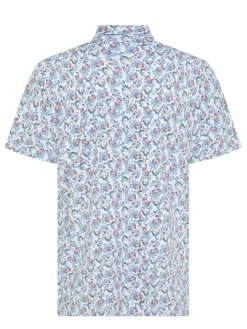 Original Penguin Shirts|Pete N' The Ocean Polo - Bright White