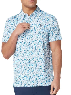 Original Penguin Shirts|Pete's Coconut Caddy Polo - Bright White