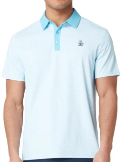 Original Penguin Shirts|Pete's Tee Time Polo - Blue Grotto