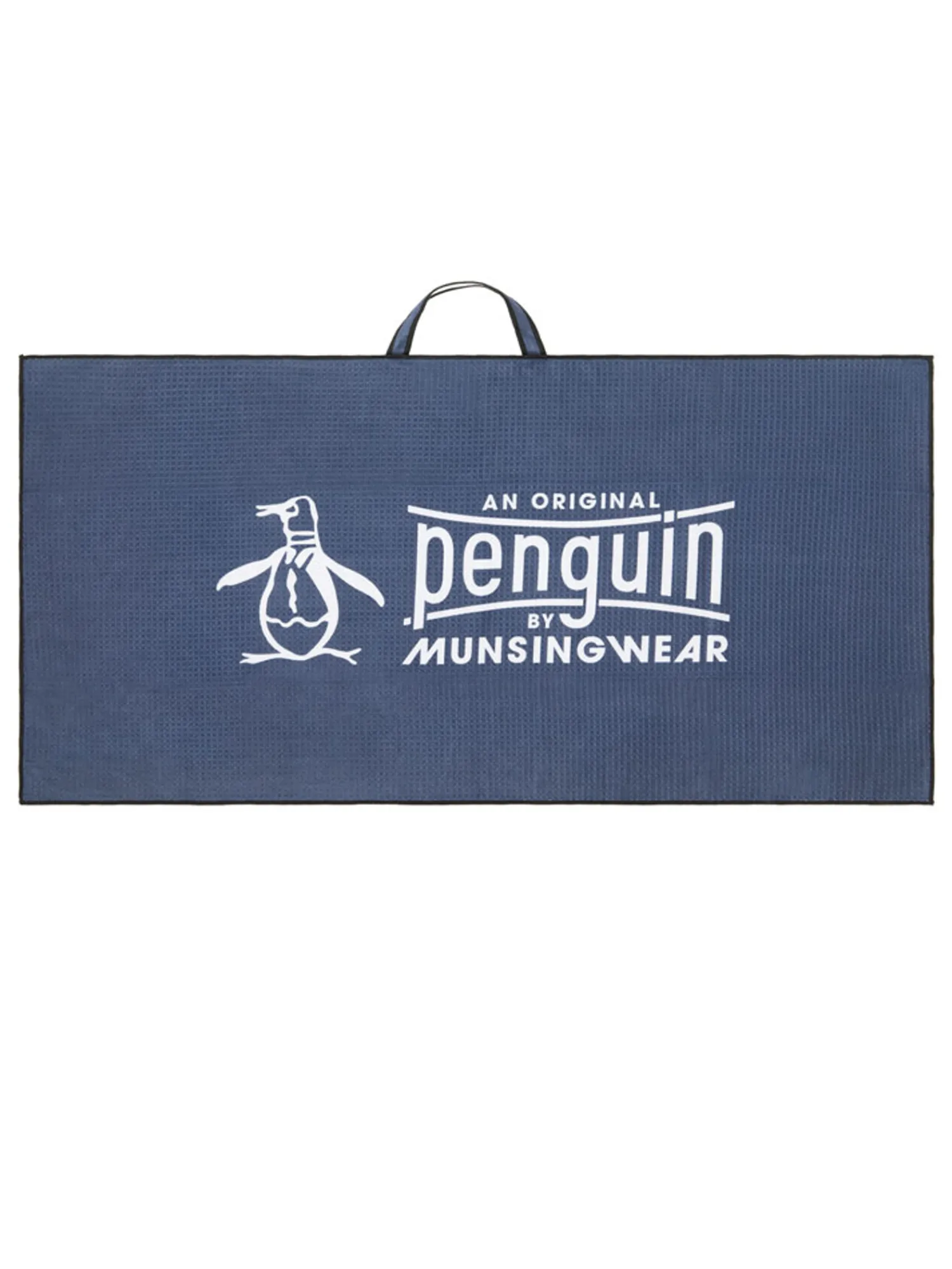 Original Penguin Towels|Waffle Golf Towel - Black Iris