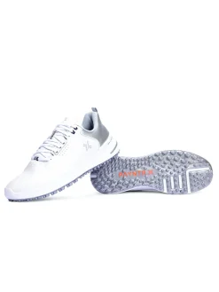 Payntr Golf Mens Golf Shoes|X 003 F Golf Shoes - White/Silver/Grey