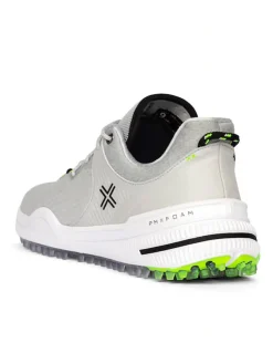 Payntr Golf Mens Golf Shoes|X 001 F Mesh Golf Shoes - Grey/Grey/Black
