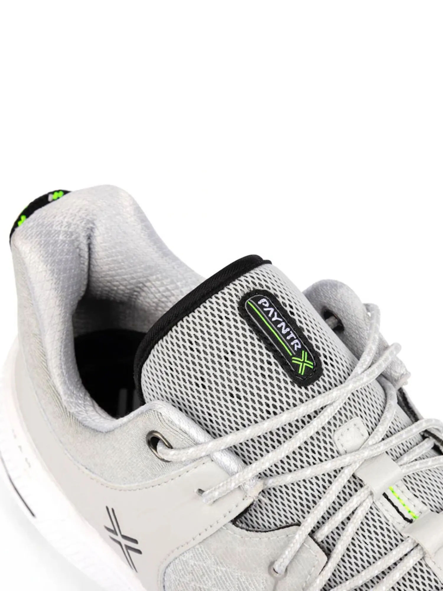 Payntr Golf Mens Golf Shoes|X 001 F Mesh Golf Shoes - Grey/Grey/Black