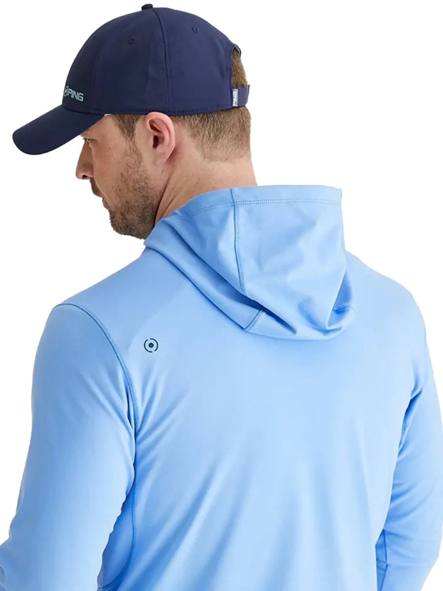 PING Jumpers|Ceb Hooded Fleece - Cornflower Blue