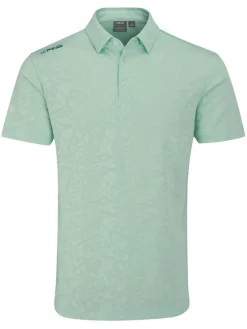 PING Shirts|Geo-Camo Polo - Misty Green
