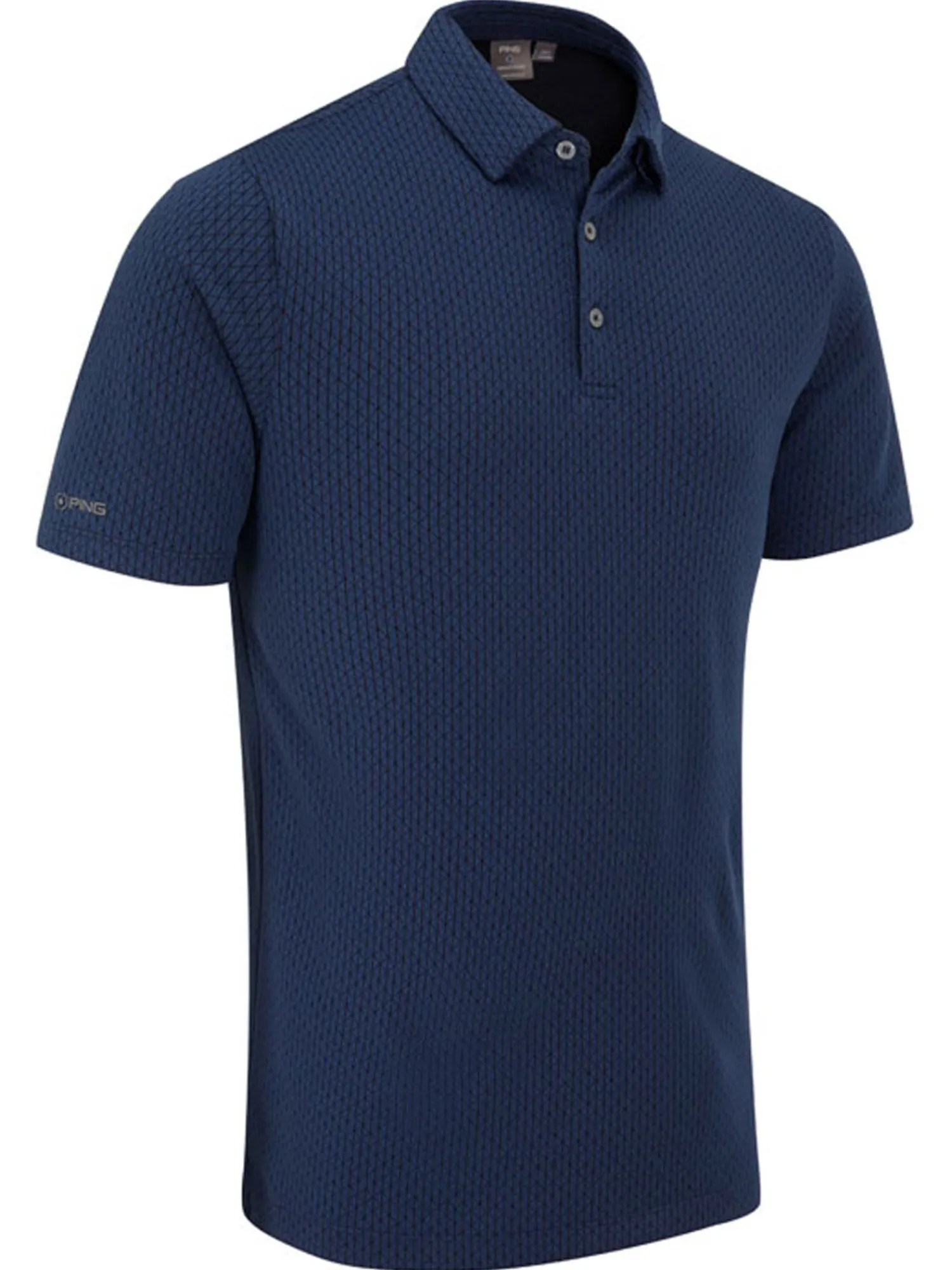 PING Shirts|Hershel Polo - Oxford Blue Multi