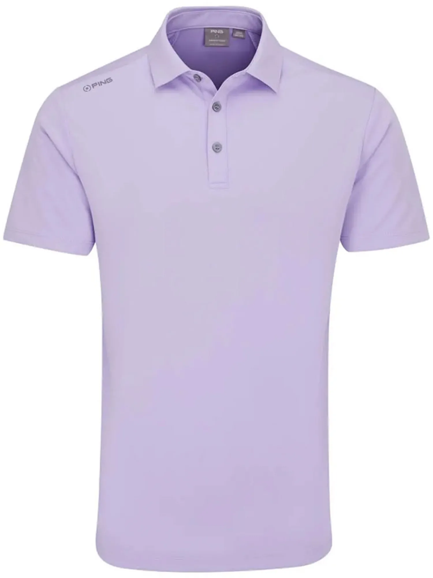 PING Shirts|Lindum Tailored Fit Polo - Purple Ash