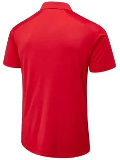 PING Shirts|Lindum Tailored Fit Polo - Rich Red