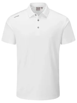 PING Shirts|Lindum Tailored Fit Polo - White