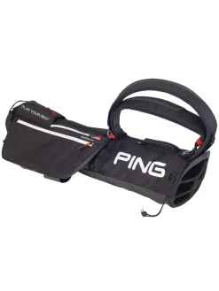 PING Range Bags|Clearance Bags|Moonlite 201 Carry Bag - Black/Scarlet