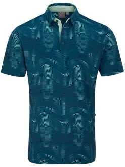 PING Shirts|Optic Groove Polo - Forest Multi