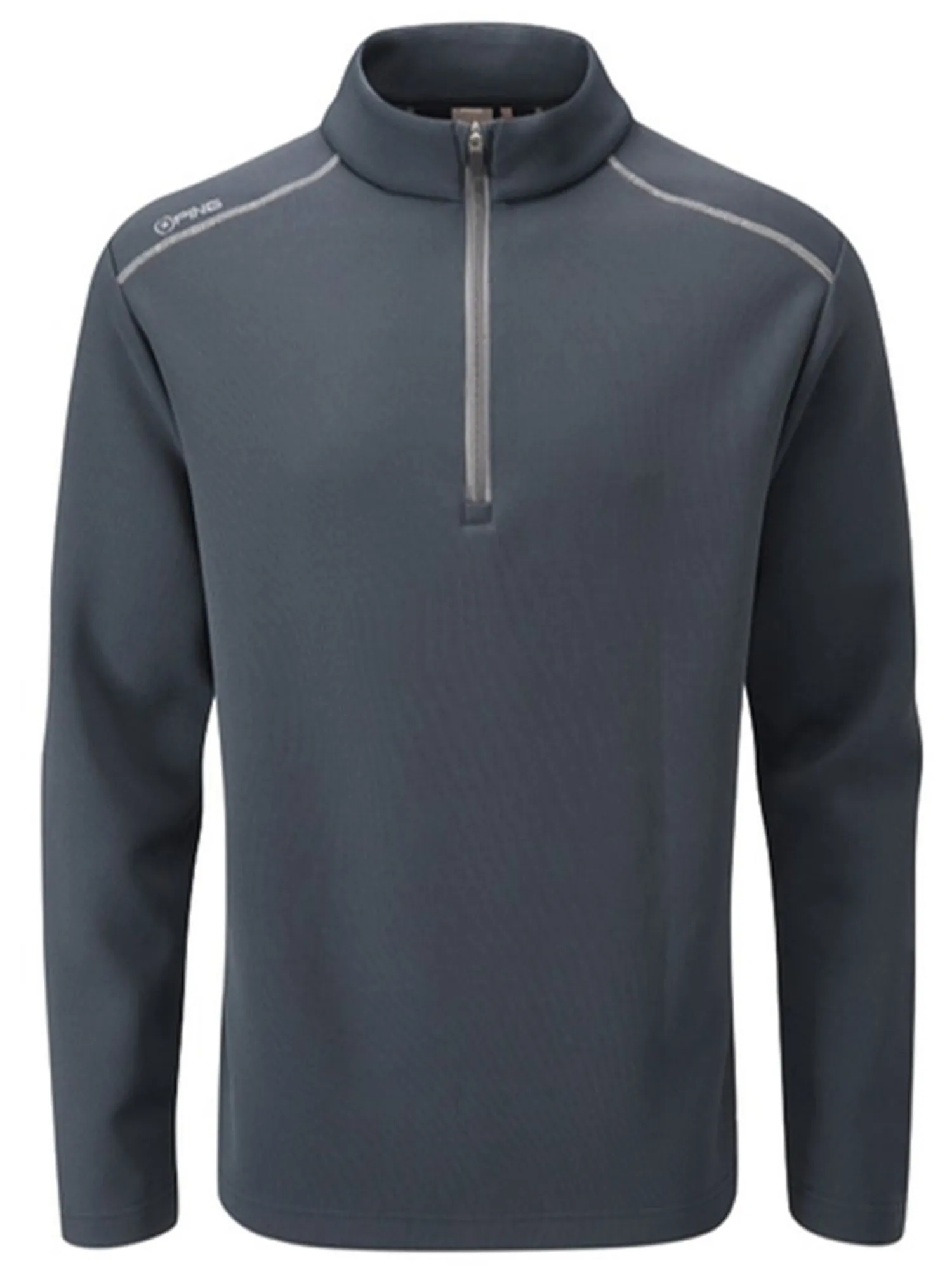 PING Jumpers|Ramsey 1/2 Zip Ribbed Fleece - Navy