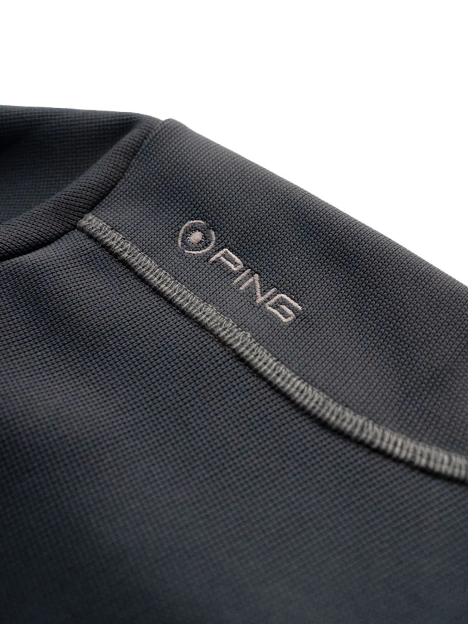 PING Jumpers|Ramsey 1/2 Zip Ribbed Fleece - Navy