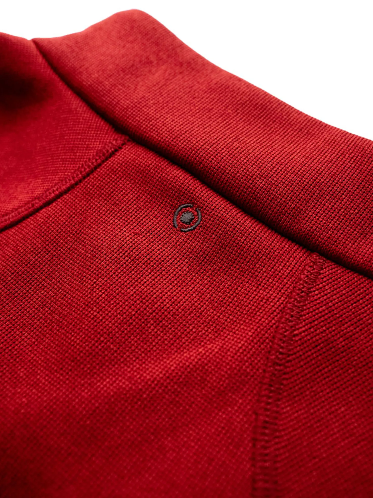 PING Jumpers|Ramsey 1/2 Zip Ribbed Fleece - Rich Red Marl