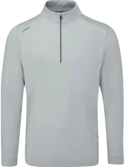 PING Clearance Clothing|SensorCool Latham Half Zip - Pearl Grey