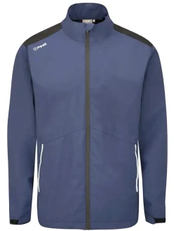 PING Wind & Rain Wear|SensorDry S2 Waterproof Jacket - Oxford Blue/Black