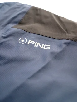 PING Wind & Rain Wear|SensorDry S2 Waterproof Jacket - Oxford Blue/Black