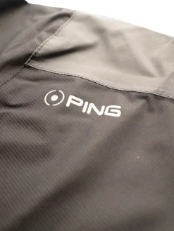 PING Wind & Rain Wear|SensorDry S2 Waterproof Jacket - Black/Asphalt