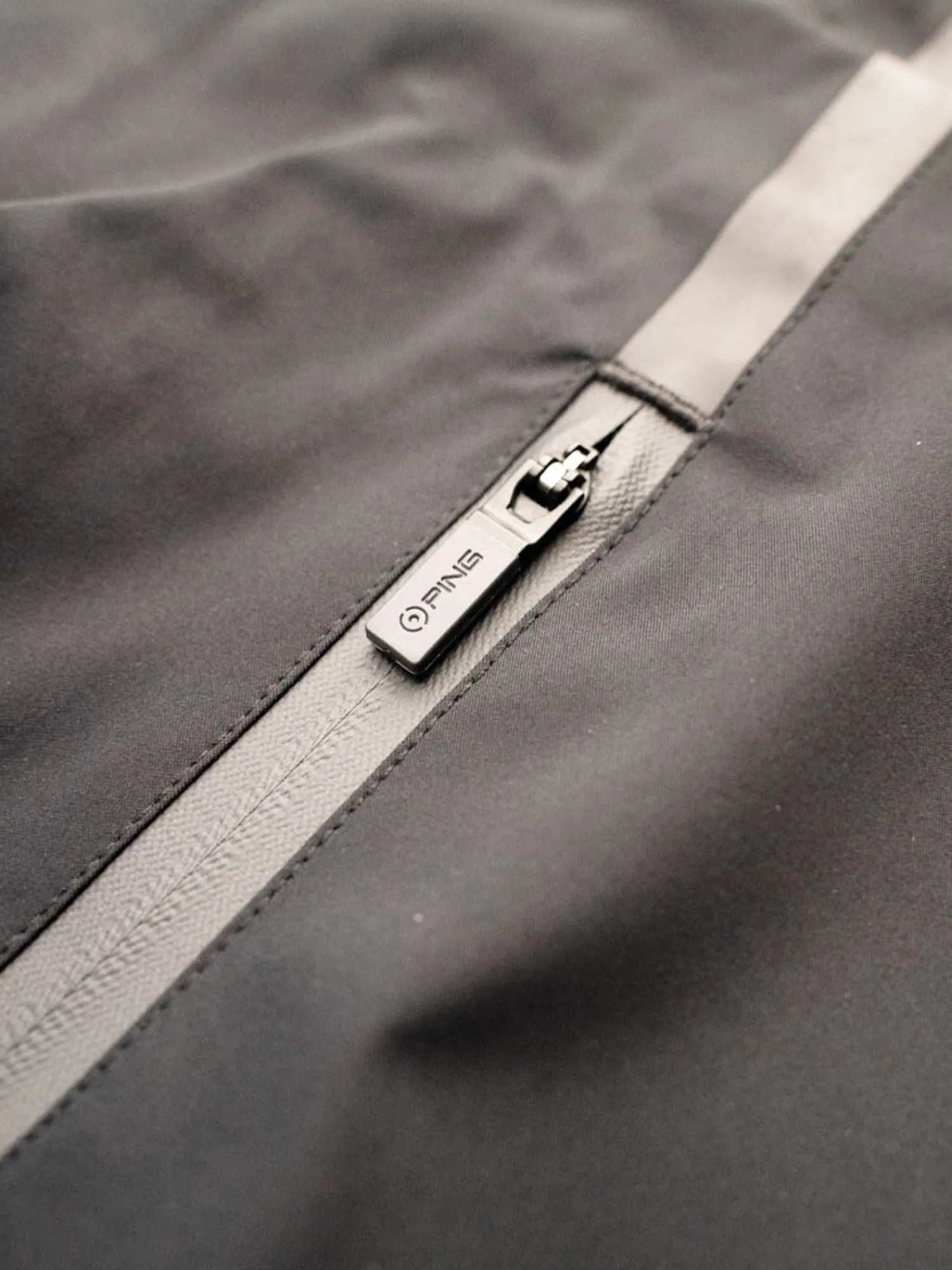 PING Wind & Rain Wear|Taran 3L Waterproof Jacket - Black
