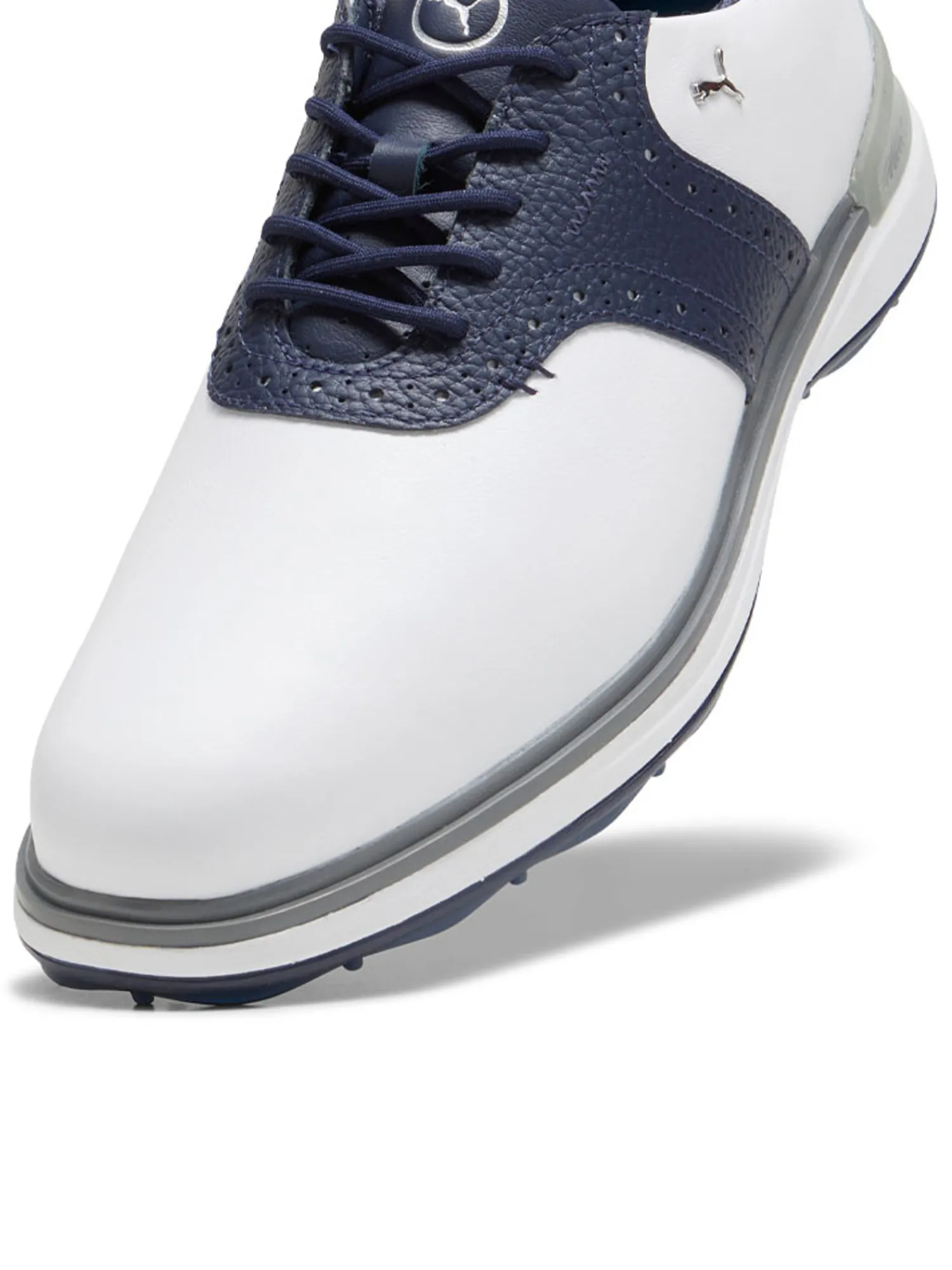 Puma Mens Golf Shoes|Avant Golf Shoes - White/Deep Navy/Speed Blue