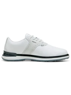 Puma Mens Golf Shoes|Avant Golf Shoes - White/Ash Grey/ Black