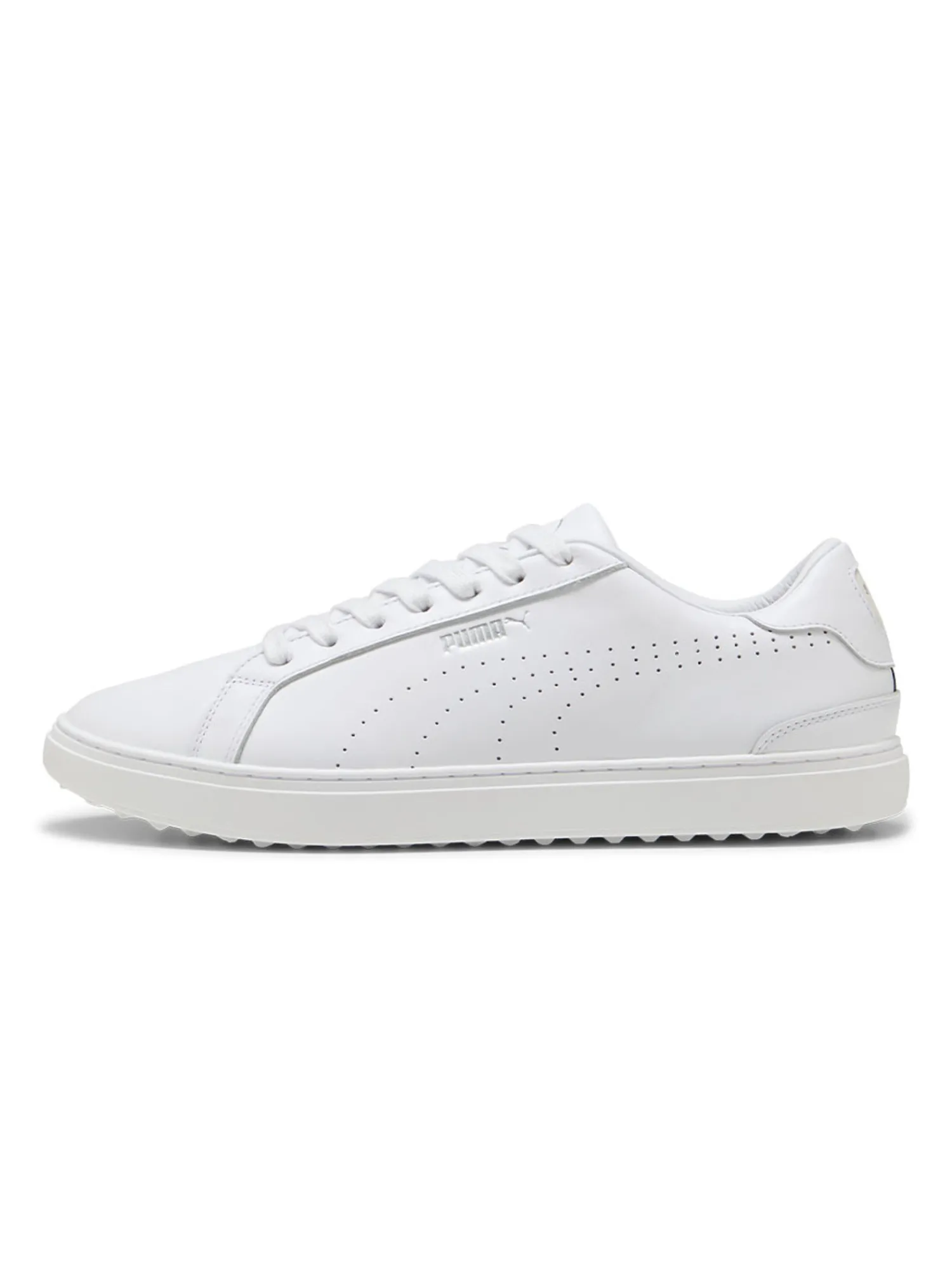 Puma Mens Golf Shoes|Classic G Golf Shoes - White/ White