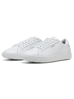 Puma Mens Golf Shoes|Classic G Golf Shoes - White/ White